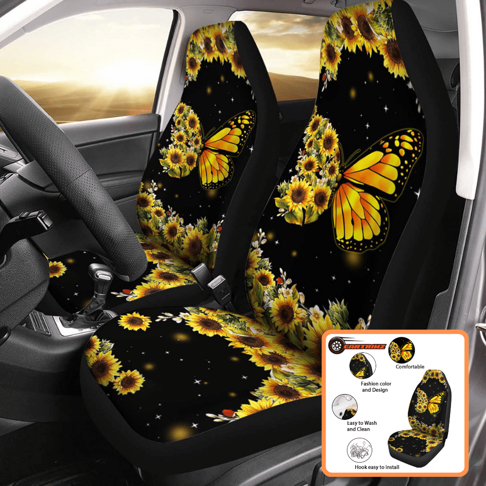 Sunflower Car Seat Covers Bright, Stylish & Protective