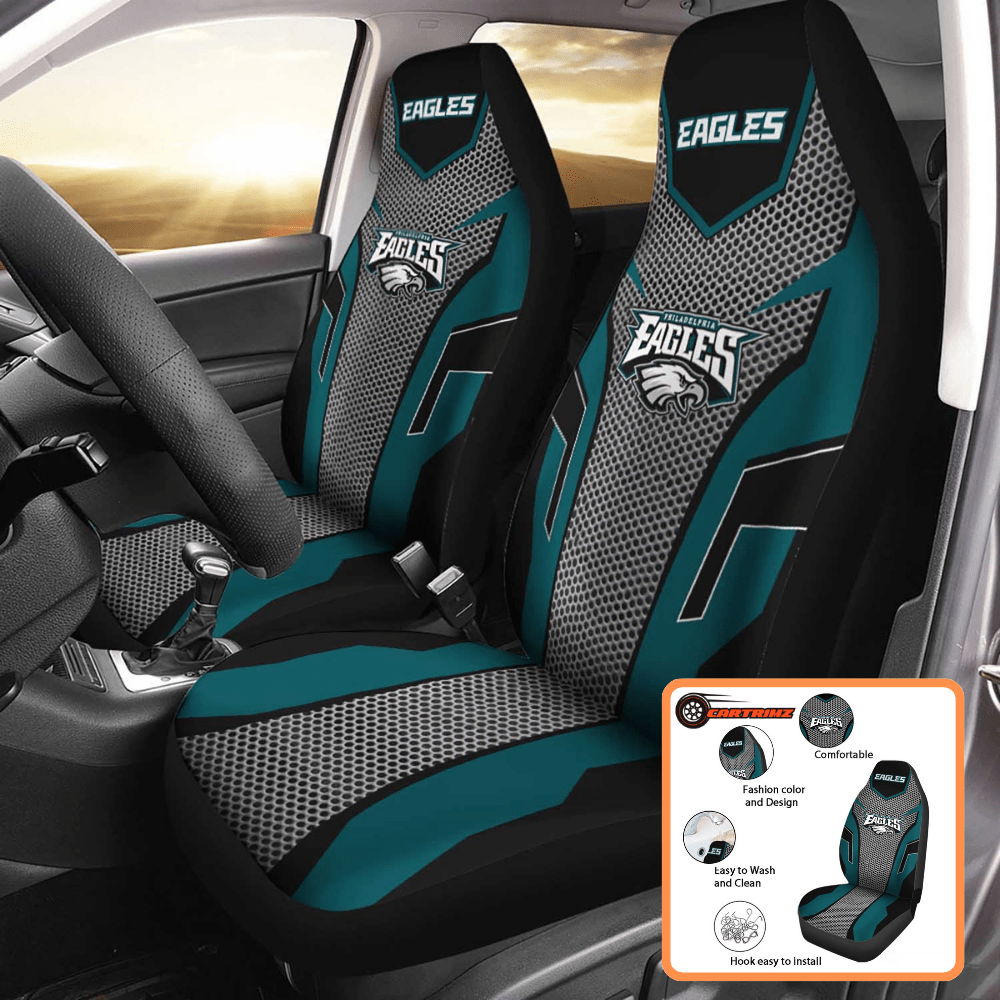 Philadelphia Eagles Car Seat Covers Official NFL Merchandise