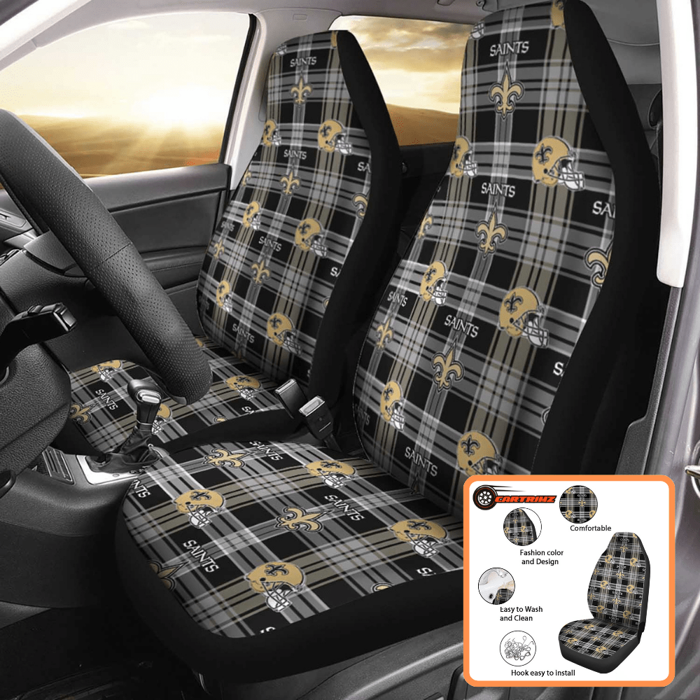 New Orleans Saints Car Seat Covers Show Your Team Spirit