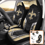 New Orleans Saints Car Seat Covers Ultimate Fan Gear