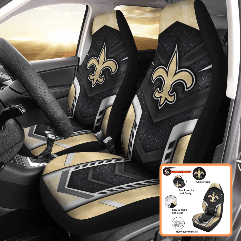 New Orleans Saints Car Seat Covers Ultimate Fan Gear