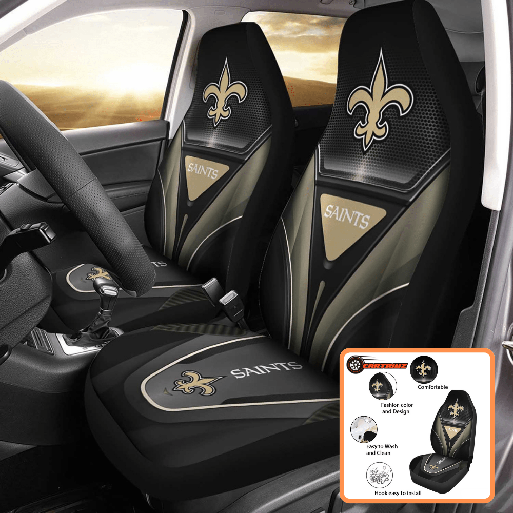 New Orleans Saints Car Seat Covers Team Pride & Protection