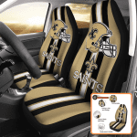 New Orleans Saints Car Seat Covers Drive with Pride