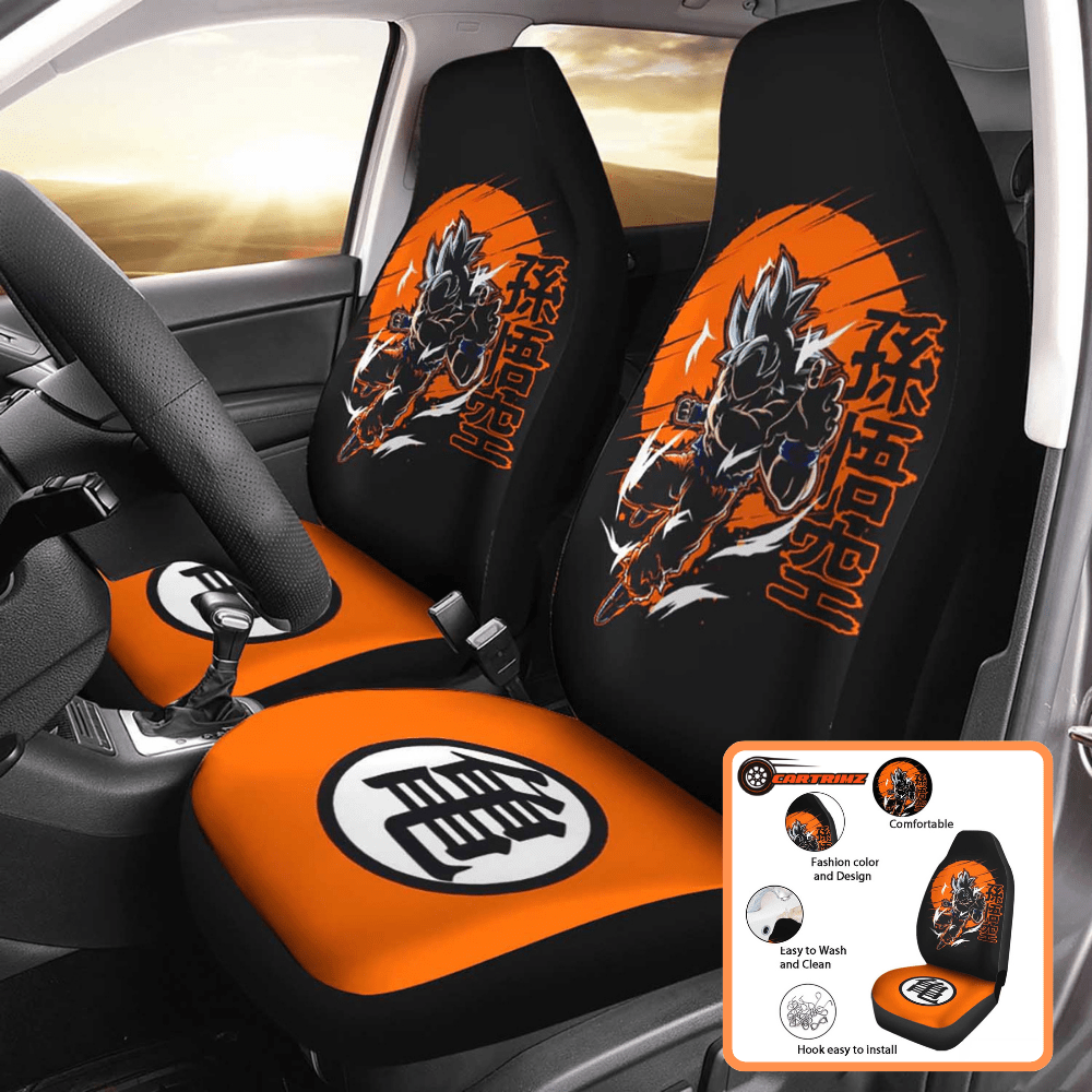 Dragon Ball Car Seat Covers Anime Fan Must-Have