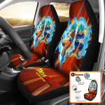 Dragon Ball Car Seat Covers Unleash Your Inner Saiyan