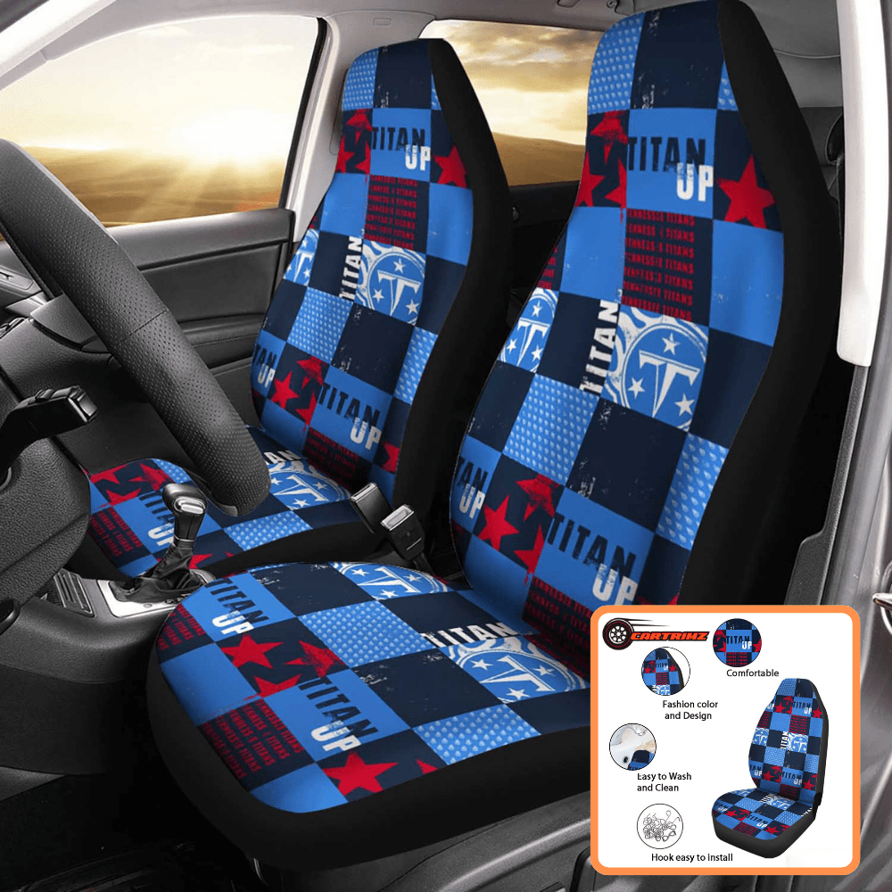 Tennessee Titans Car Seat Covers Show Your Team Spirit