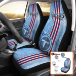 Tennessee Titans Car Seat Covers Premium Fan Accessories