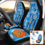 Looney Tunes Car Seat Covers Cartoon Magic