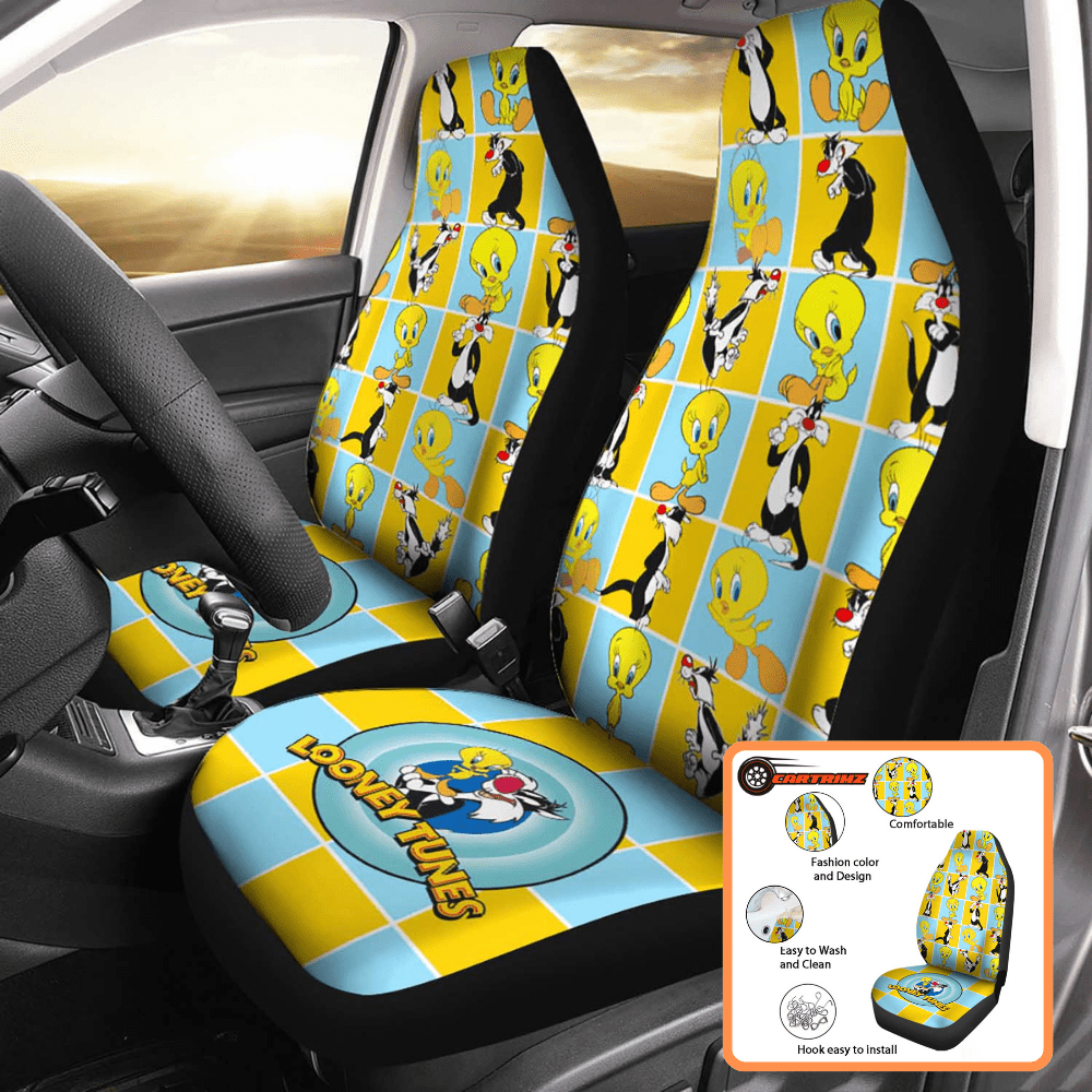 Looney Tunes Car Seat Covers Fun for All Ages