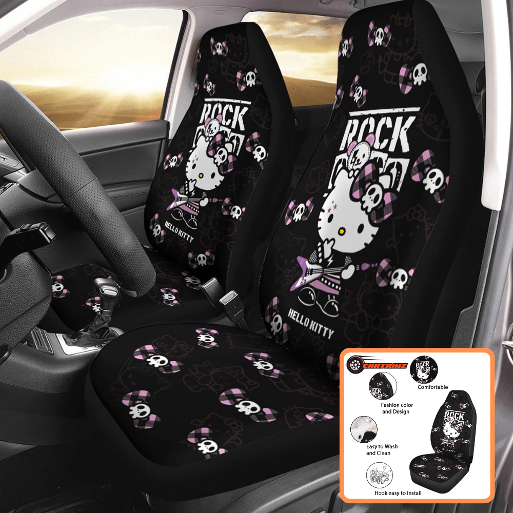 Hello Kitty Car Seat Covers Perfect for Kitty Fans