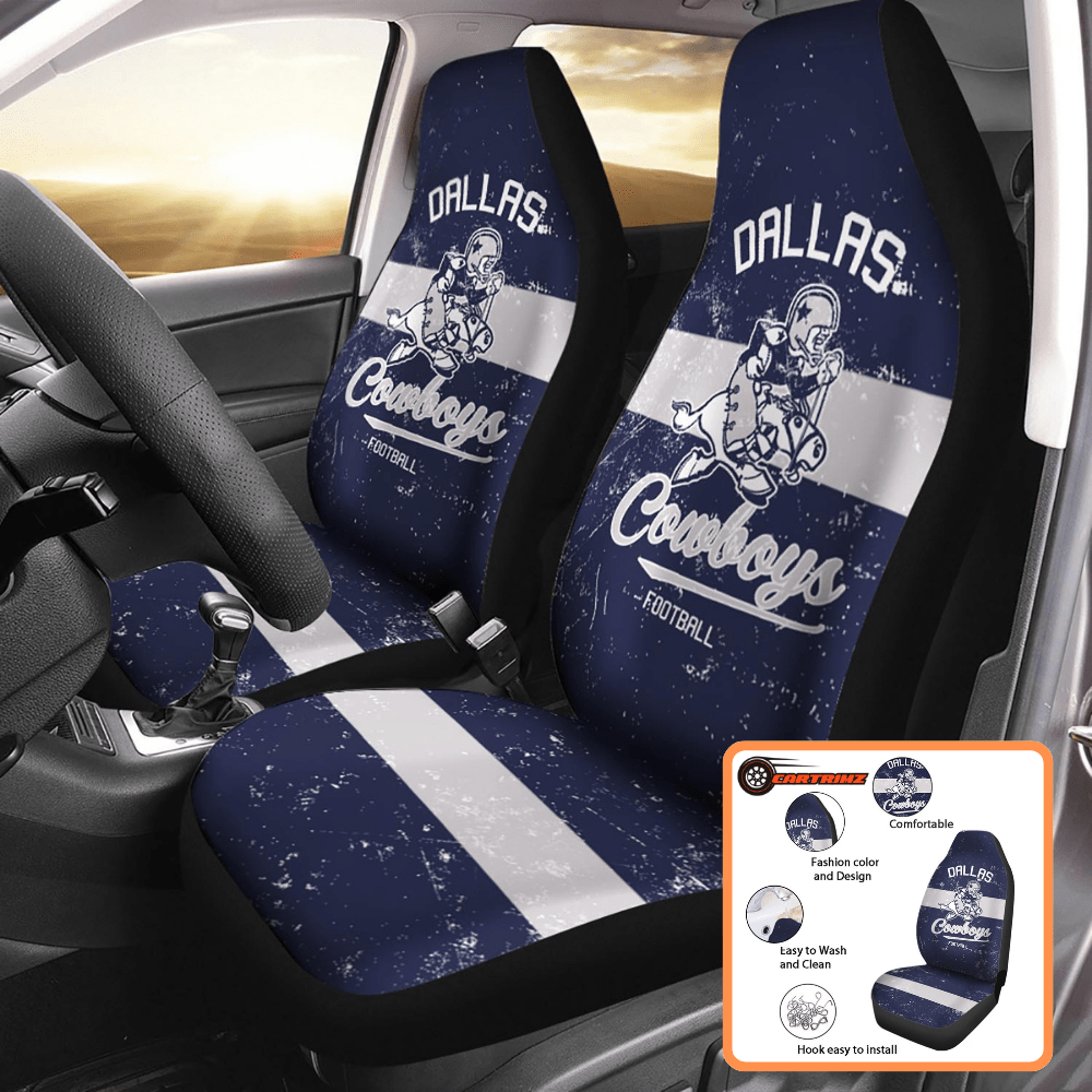 Dallas Cowboys Car Seat Covers Perfect for Tailgating or Everyday Use