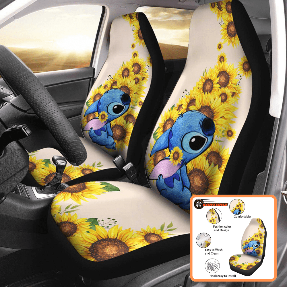 Stitch Car Seat Covers Cute and Durable Protection for Your Seats