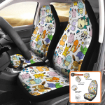 Pokémon Car Seat Covers Add a Touch of Adventure to Your Car