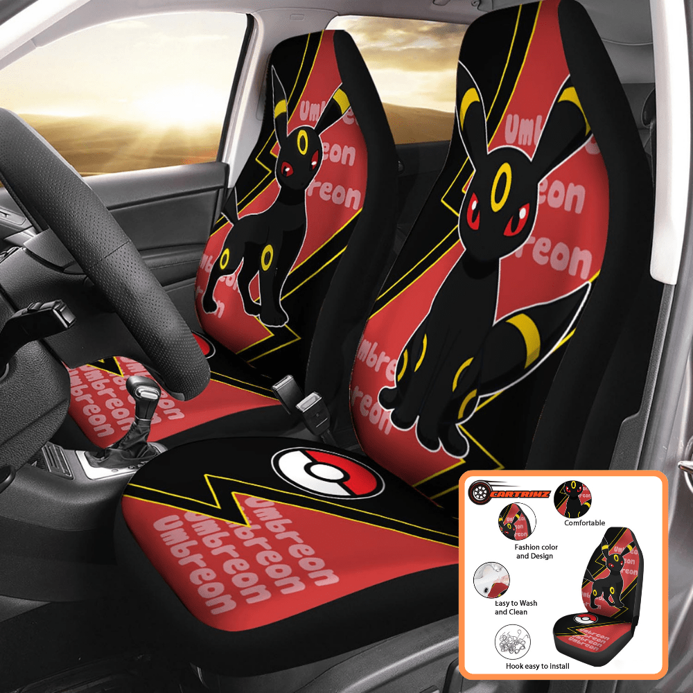 Pokémon Car Seat Covers Show Your Pokémon Spirit on the Go