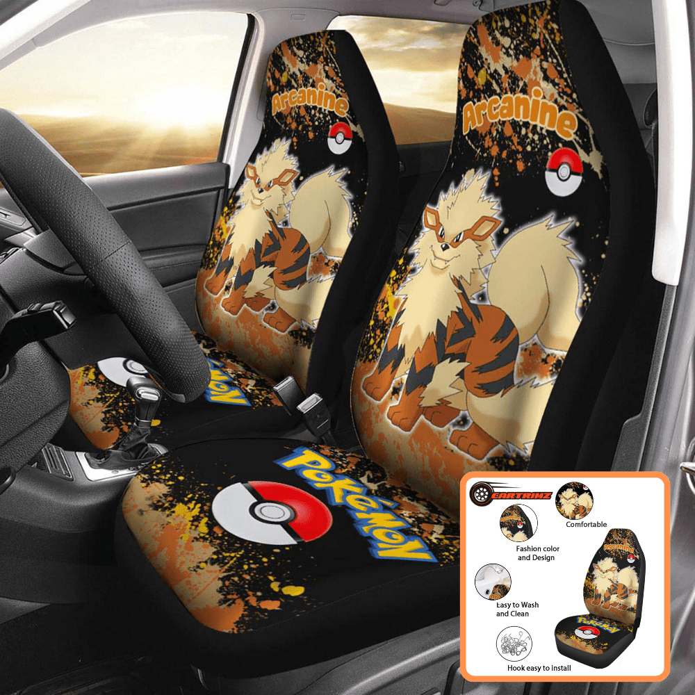 Pokémon Car Seat Covers Stylish Protection for Every Trainer