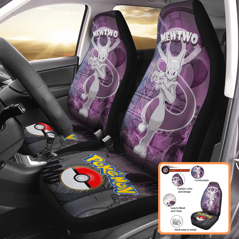 Pokémon Car Seat Covers Bring Joy and Comfort to Your Ride