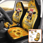 Sunflower Car Seat Covers Vibrant & Protective Car Accessories