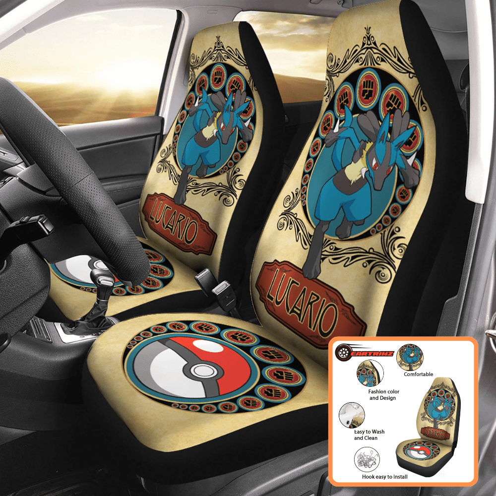 Pokémon Car Seat Covers Unique Designs for Your Car Interior