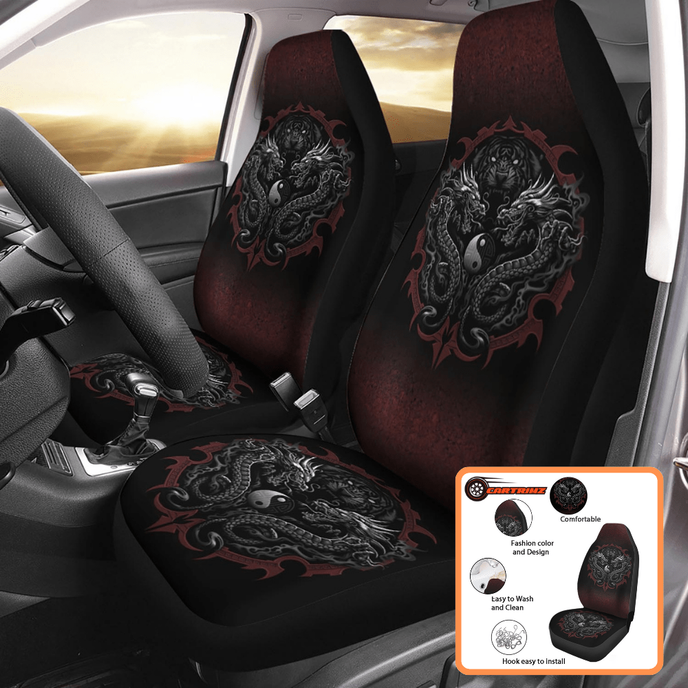 Dragon Car Seat Covers Unleash Fierce Style and Protection