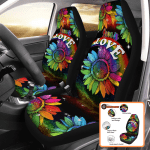 Sunflower Car Seat Covers Stylish, Cheerful & Durable