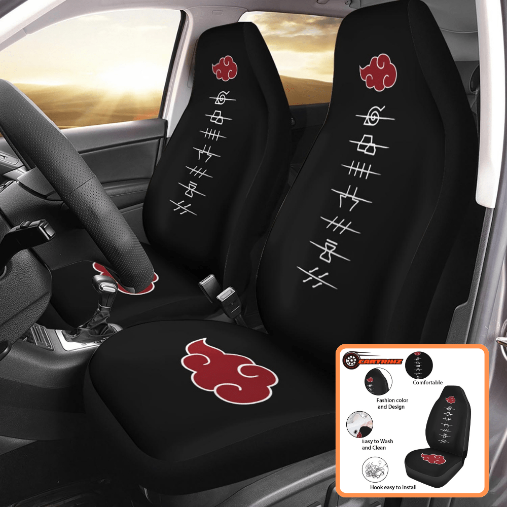 Naruto Car Seat Covers Bring the World of Ninjas to Your Car