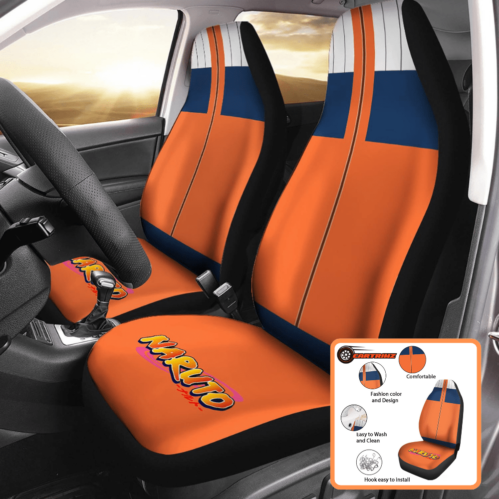 Naruto Car Seat Covers Add Ninja Style to Your Ride