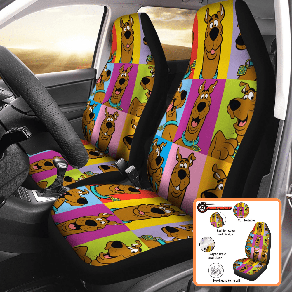 Scooby Doo Car Seat Covers Show Off Your Love for the Mystery Gang