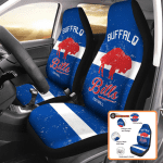 Buffalo Bills Car Seat Covers Drive with Bills Pride