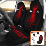 Deadpool Car Seat Covers Drive with Maximum Effort