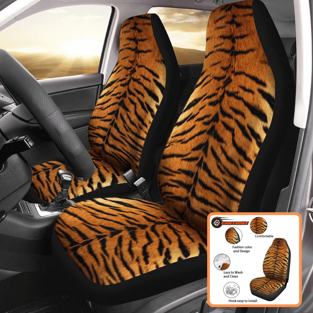 Tiger Car Seat Covers Unleash Wild Style and Protection