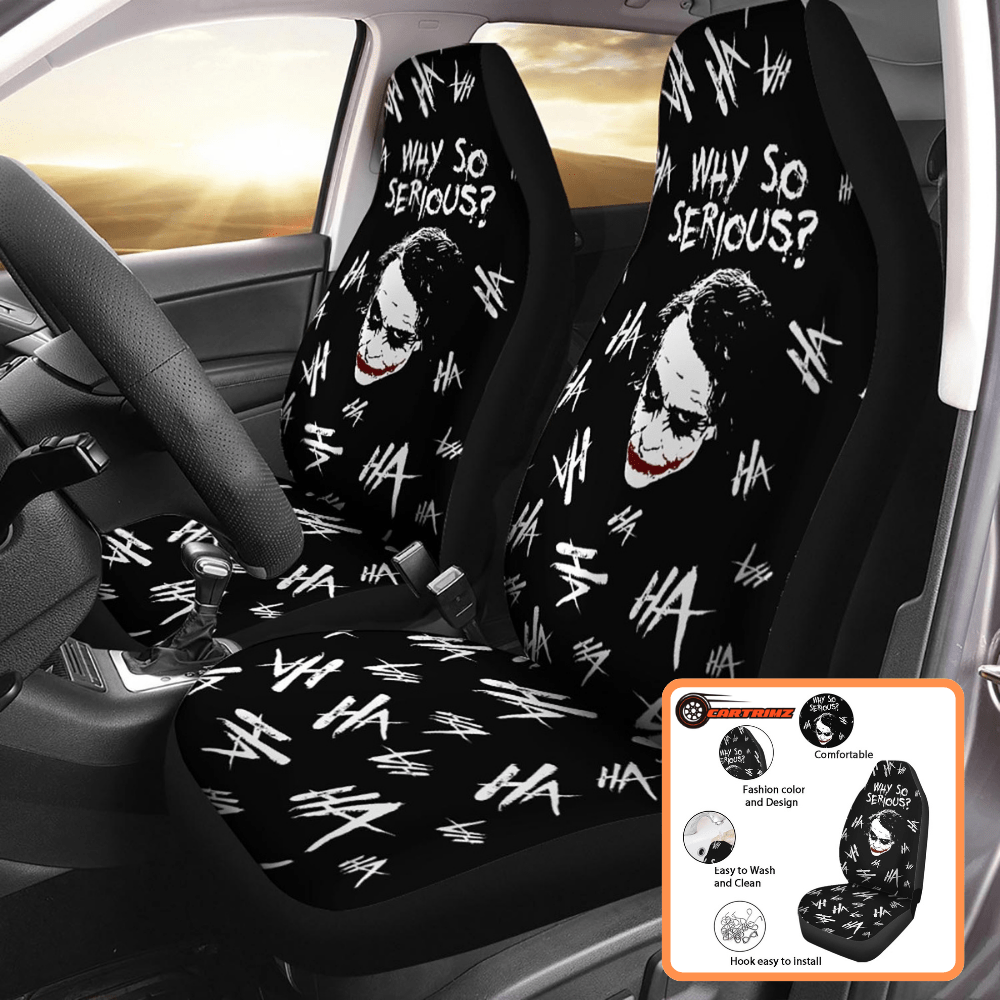 Joker Car Seat Covers Add a Touch of Madness to Your Ride