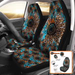 Sunflower Car Seat Covers Cheerful & Protective Car Accessories