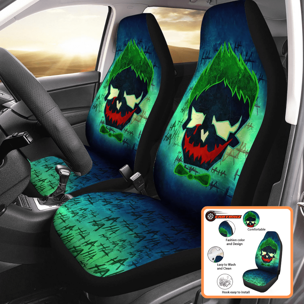 Joker Car Seat Covers Show Off Your Love for Gotham’s Infamous Villain