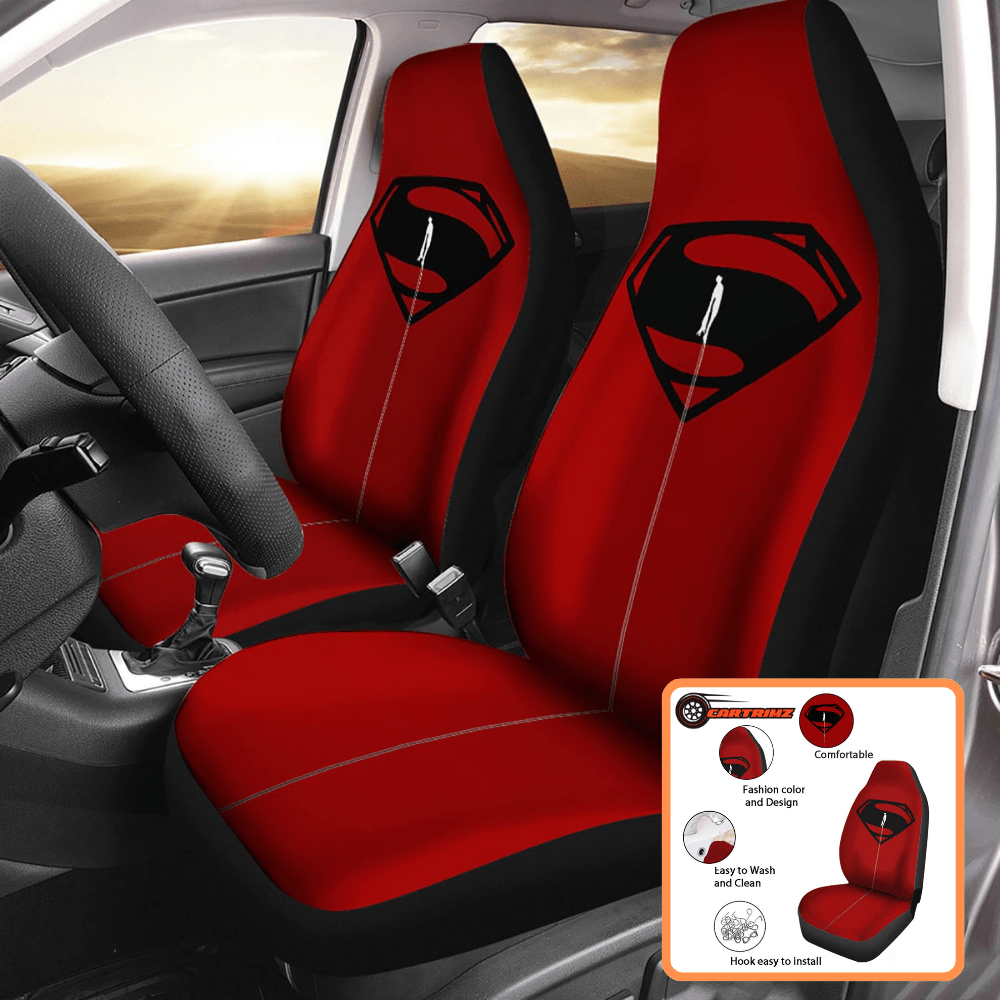 Superman Car Seat Covers Protect Your Seats with Superhero Strength