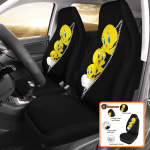 Tweety Bird Car Seat Covers Perfect for Classic Cartoon Fans