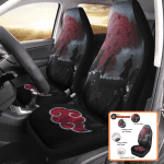 Akatsuki Car Seat Covers Perfect for Naruto Fans and Cosplay Enthusiasts