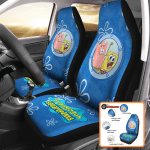 SpongeBob Car Seat Covers Brighten Up Your Car with Bikini Bottom Style