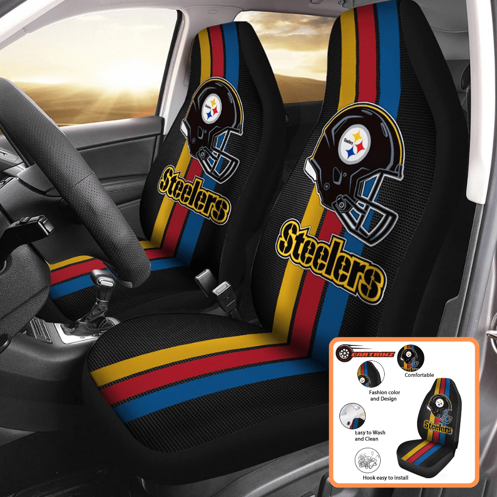 Pittsburgh Steelers Car Seat Covers Support Your Team with Every Drive