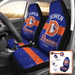 Denver Broncos Car Seat Covers Showcase Your Team Pride on Every Drive