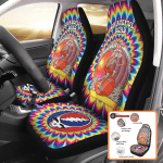 Grateful Dead Car Seat Covers Protect Your Seats with Iconic Art