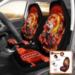 Demon Slayer Car Seat Covers Perfect for Anime Enthusiasts