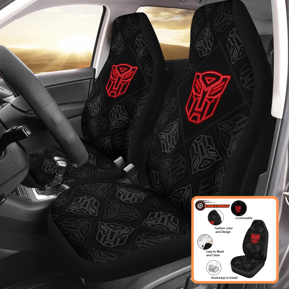 Transformers Car Seat Covers Bring the Battle to Your Car