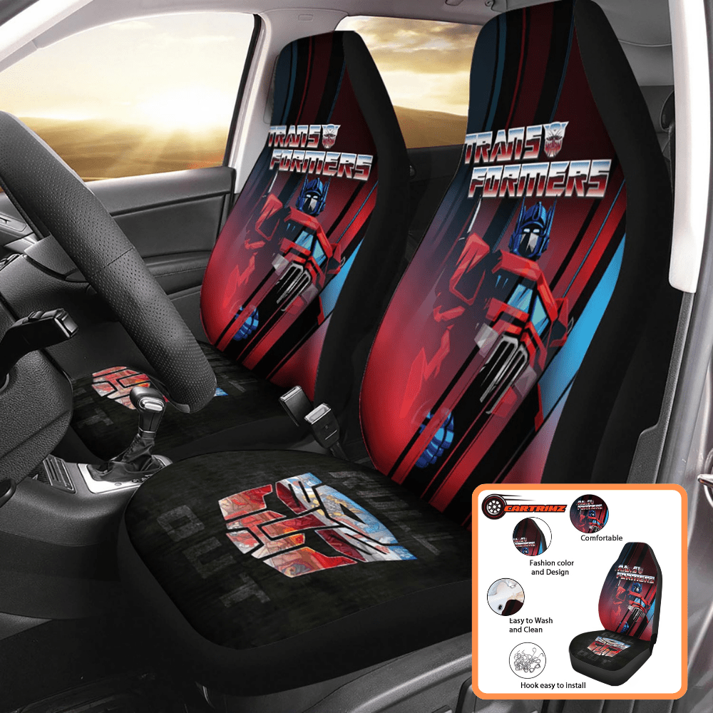 Transformers Car Seat Covers Gear Up with Autobot Power