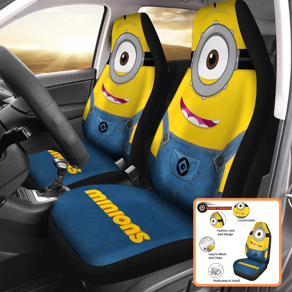 Minion Car Seat Covers Add a Fun Touch to Your Ride