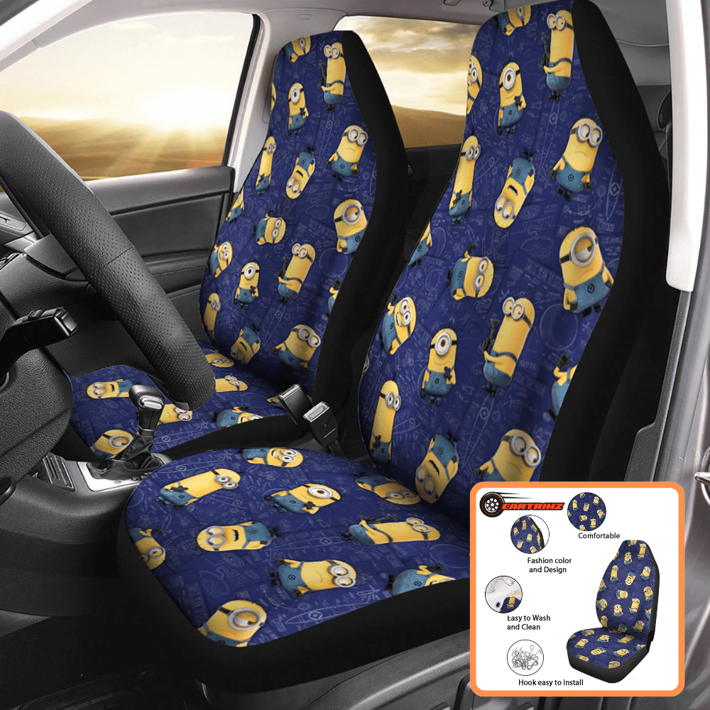 Minion Car Seat Covers Perfect for Fans of Despicable Me