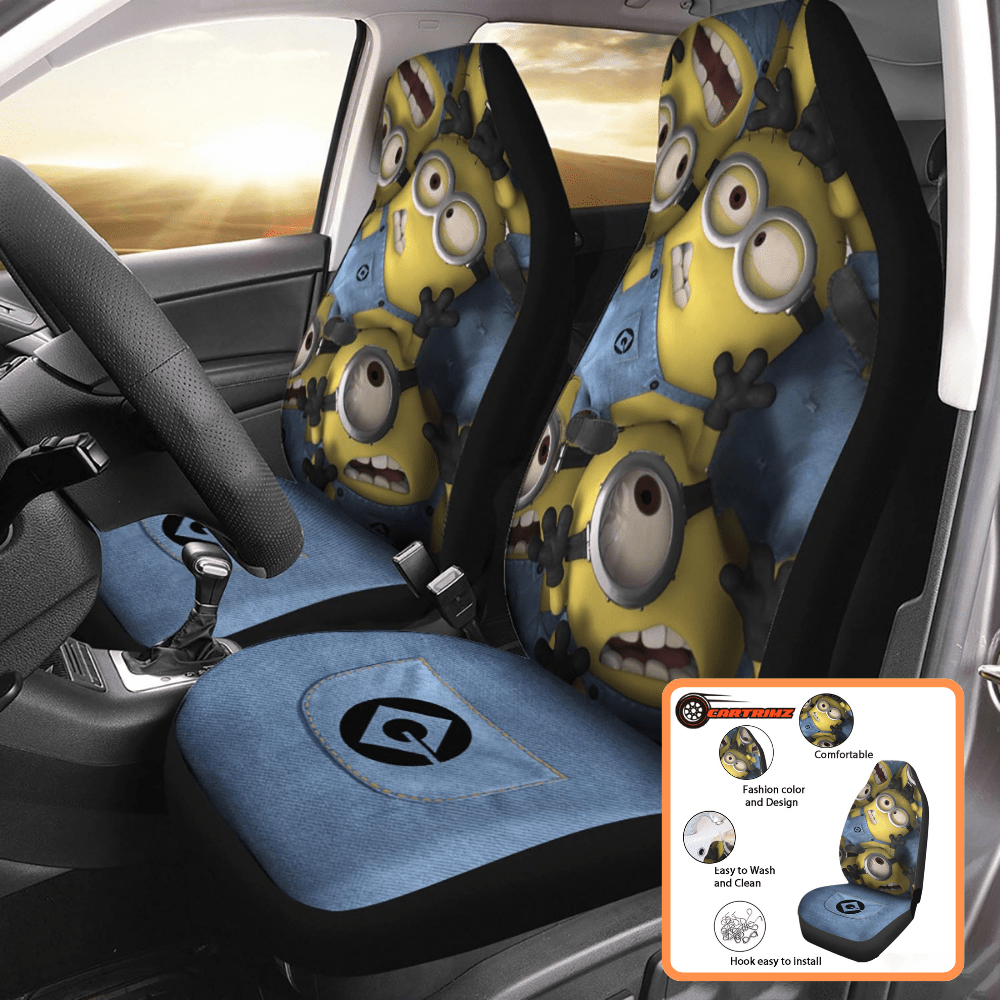 Minion Car Seat Covers Drive with the Playful Spirit of the Minions