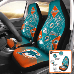 Miami Dolphins Car Seat Covers Show Your Team Pride