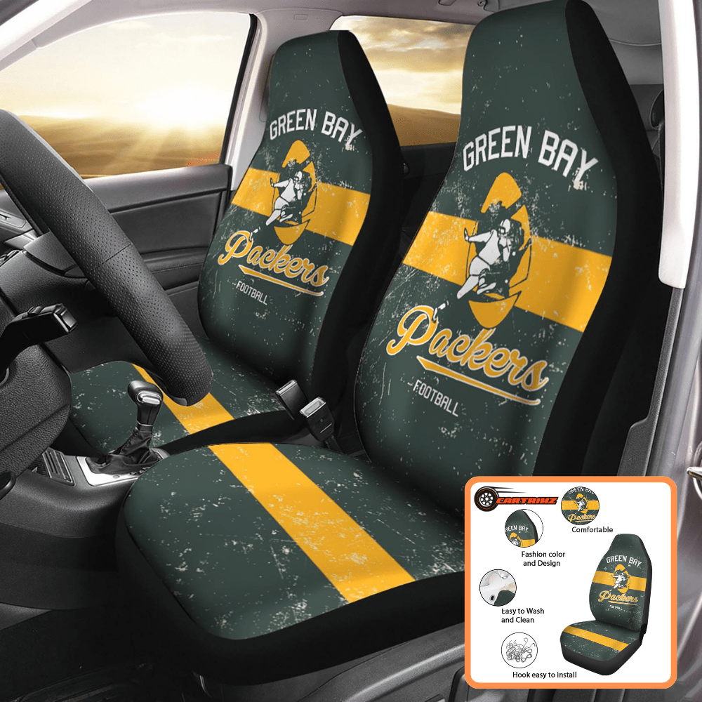 Green Bay Packers Car Seat Covers Show Your Packers Pride