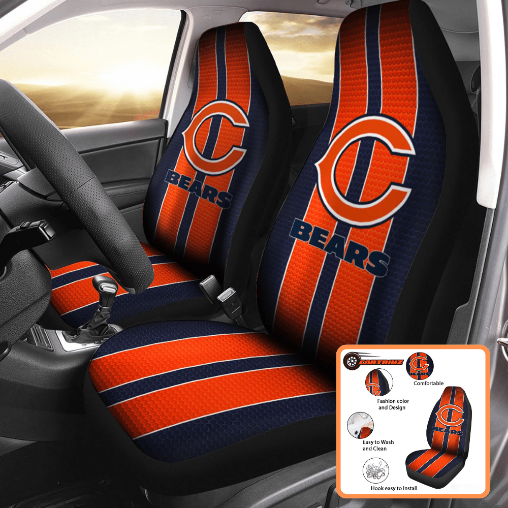 Chicago Bears Car Seat Protection Official NFL Merchandise