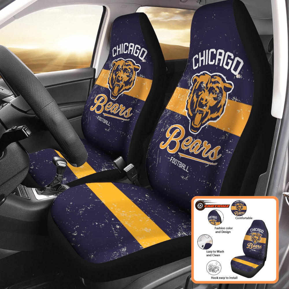 Chicago Bears Car Seat Covers Durable, Stylish, and Fan-Approved